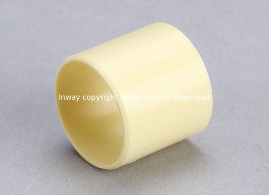 Colore giallo di plastica di ingegneria di cristallo composta di plastica dei cuscinetti di INW-EPB